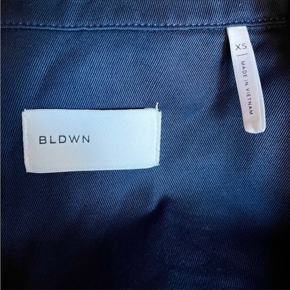 BLDWN Harley Utility Coverall Jumpsuit Nocturnal Blue One Piece Cotton Twill XS - Picture 5 of 11